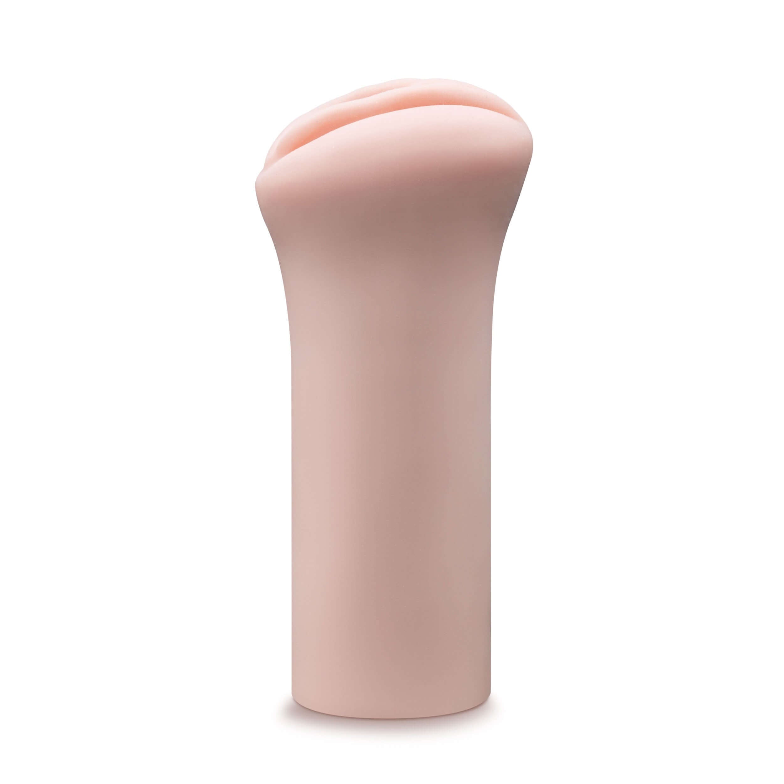 Enlust Ashlynn beige male stroker with ribbed interior for enhanced pleasure and ultra-soft X5 Plus material.