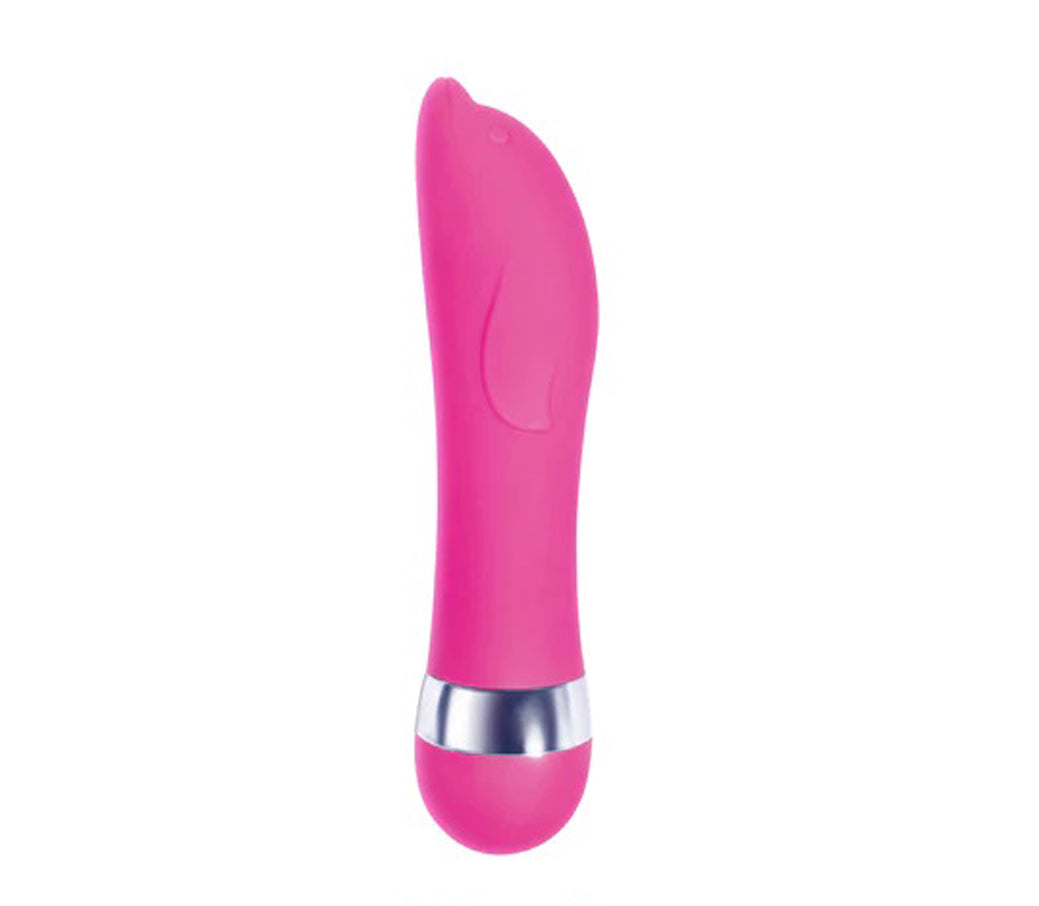 Pinkies Silicoat Mini-Vibe Dolphy - Pink-1