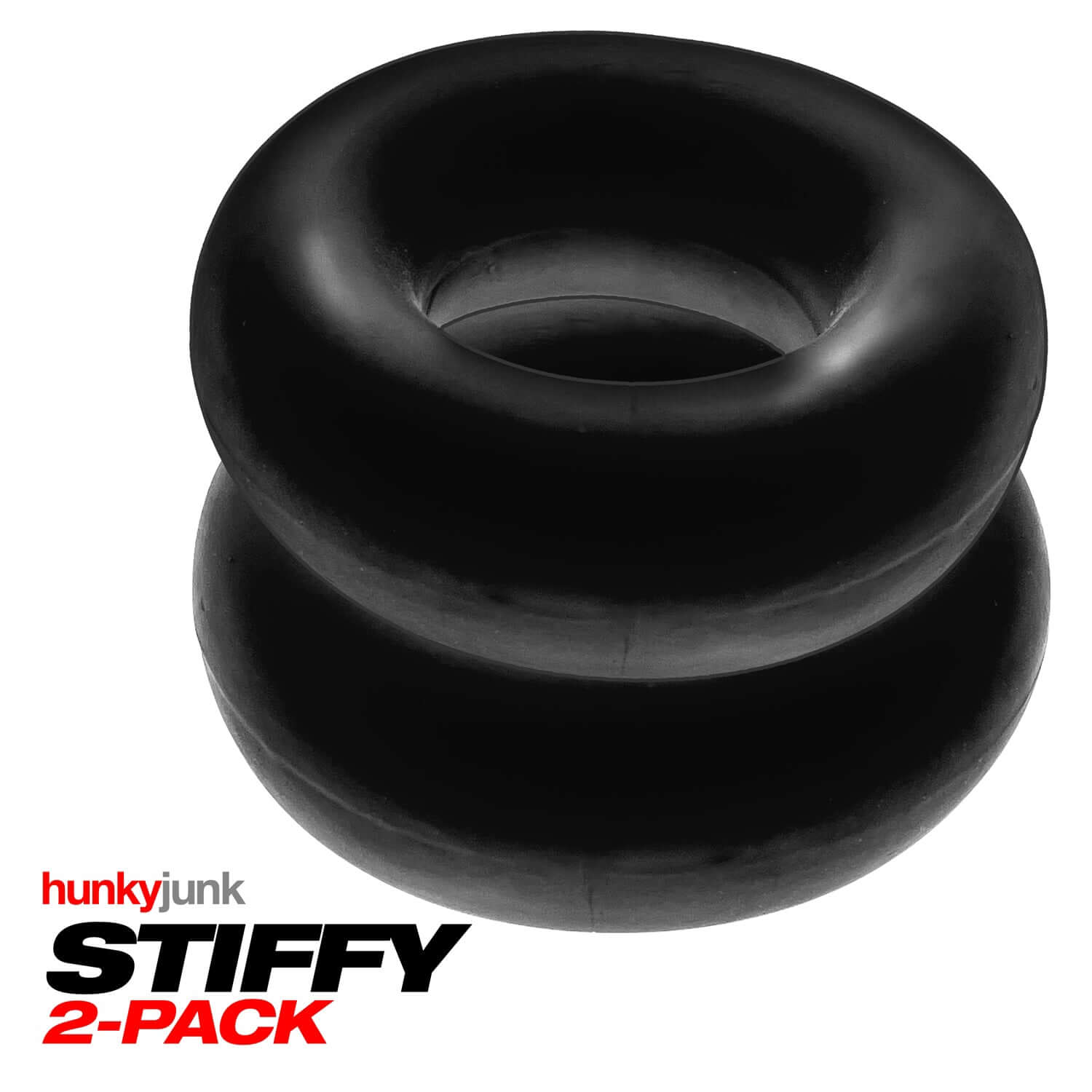 Stiffy  2 -Pack Bulge-Rings - Tar Ice-2