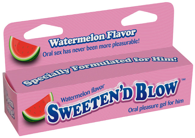 Sweetend Blow Oral Pleasure Gel for Him Watermelon