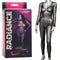 Radiance Crotchless Full Body Suit - Queen - Black-0