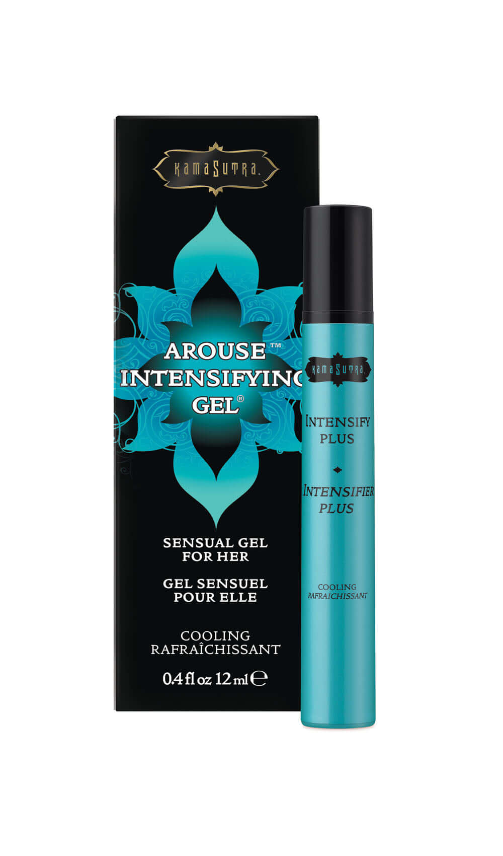 Intensify Plus Female Arousal Gel - Cooling - 0.4  Fl. Oz.-0