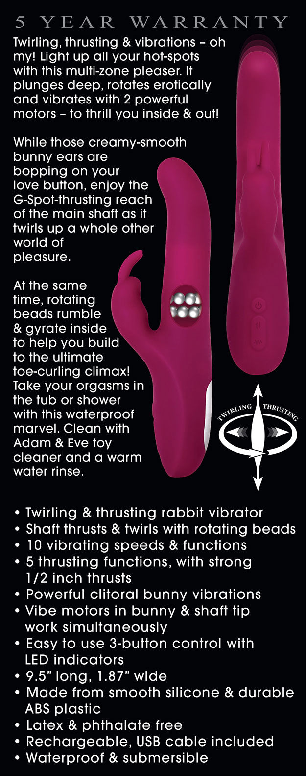 Eve's Twirling Rabbit Thruster