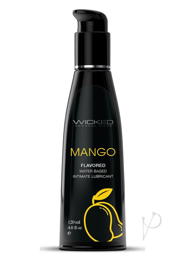 Aqua Mango Water Flavored Water- Based Lubricant - 4 Fl Oz/120ml