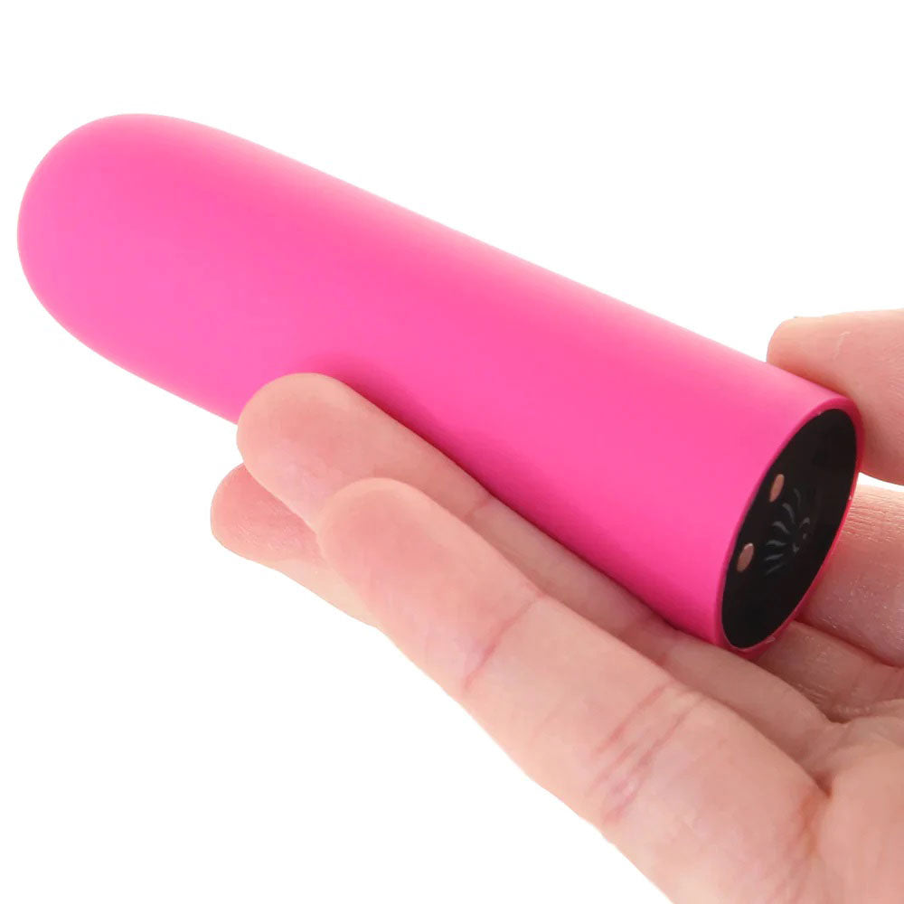 Pink Pussycat Vibrating Silicone Bullet - Pink-4