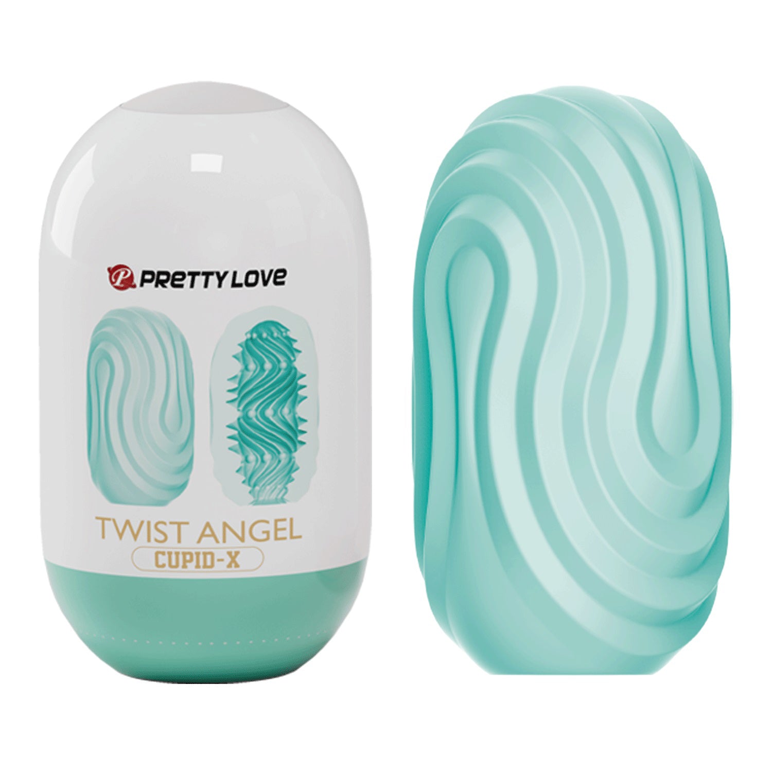 Pretty Love - Twist Angel Cupid-X - Teal-3