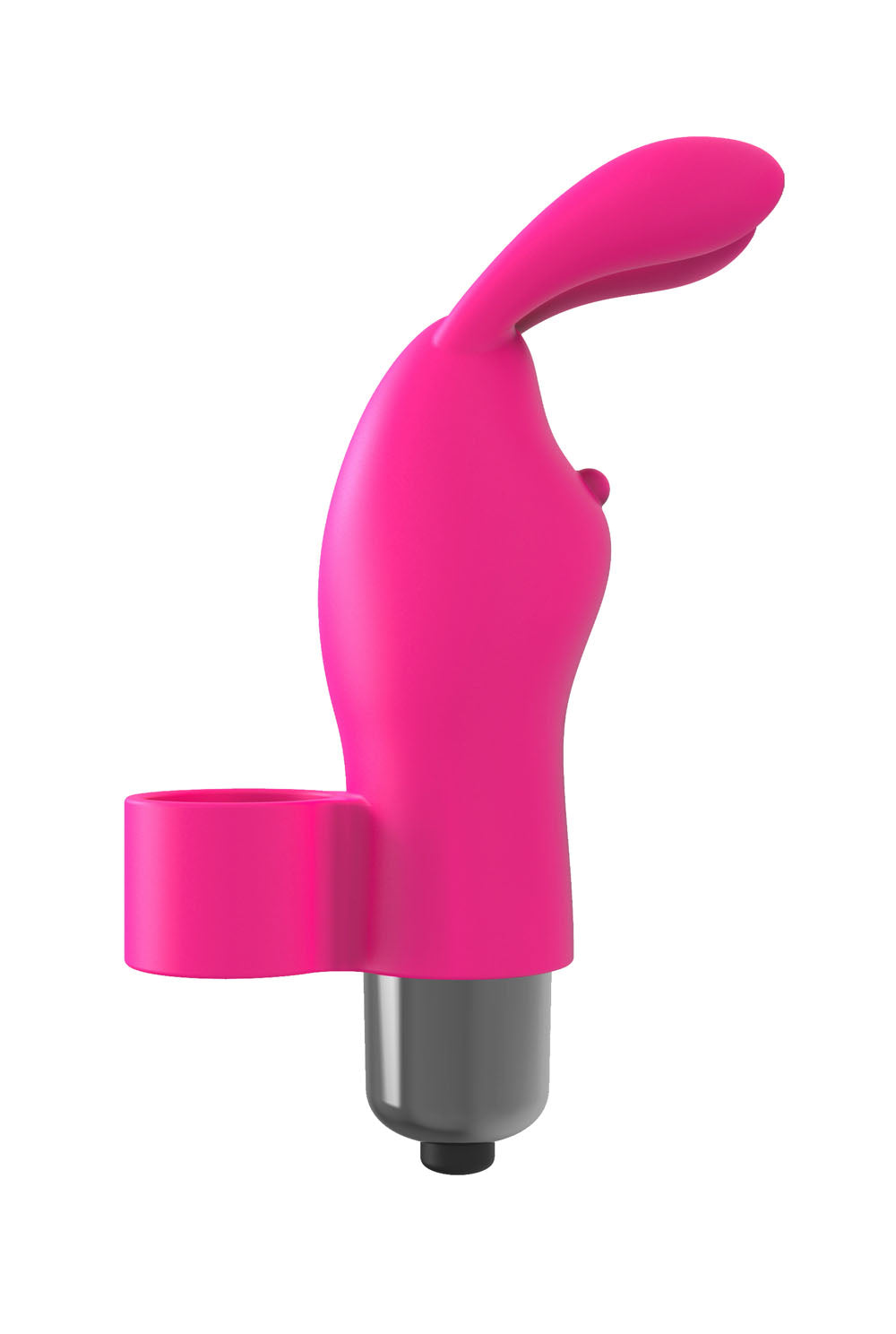The 9's Flirt Bunny Finger Vibrator - Pink-7