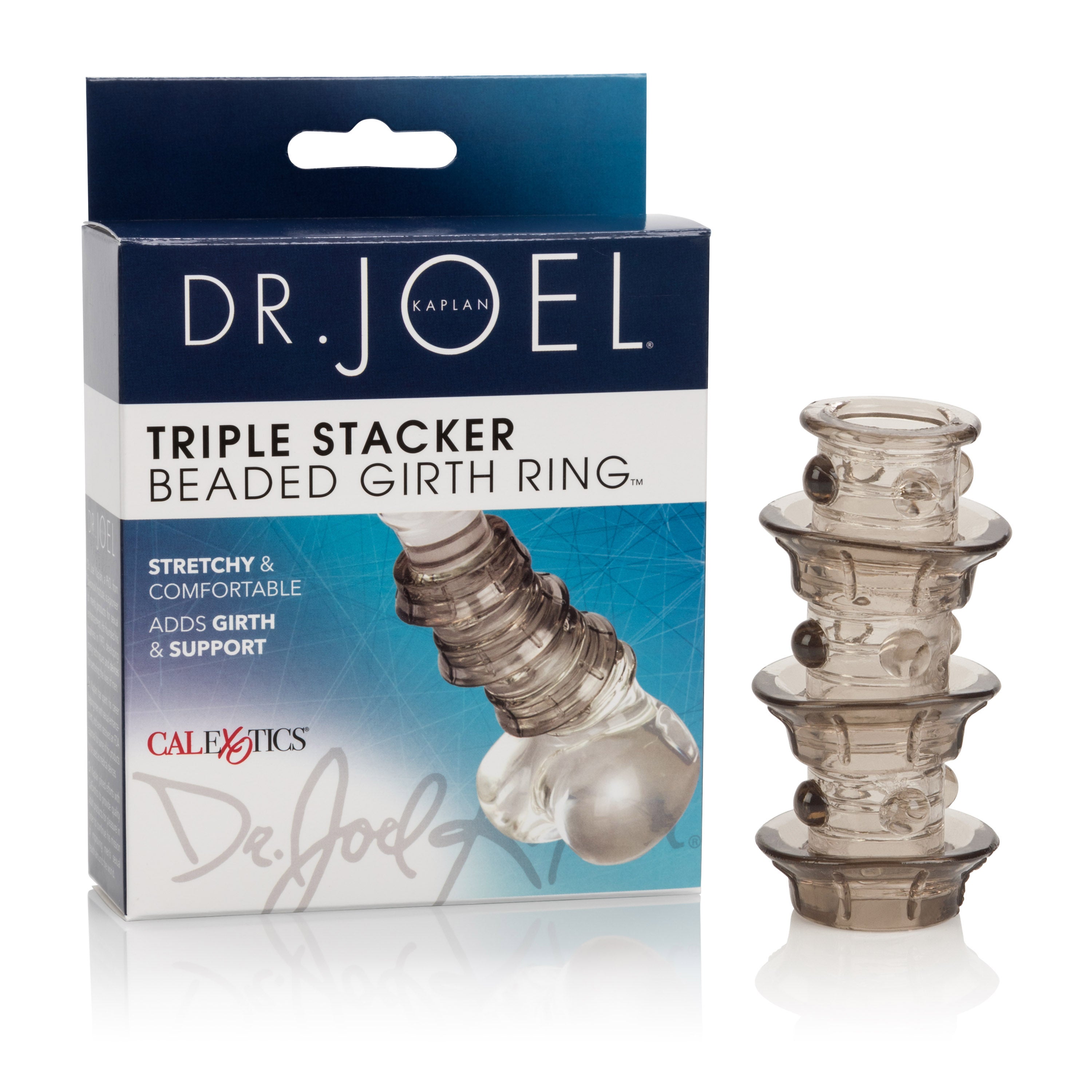 Dr. Joel Kaplan Triple Stacker: Comfortable Beaded Girth Ring with Easy Cleaning