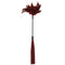 Sex and Mischief Enchanted Feather Tickler - Burgundy-0
