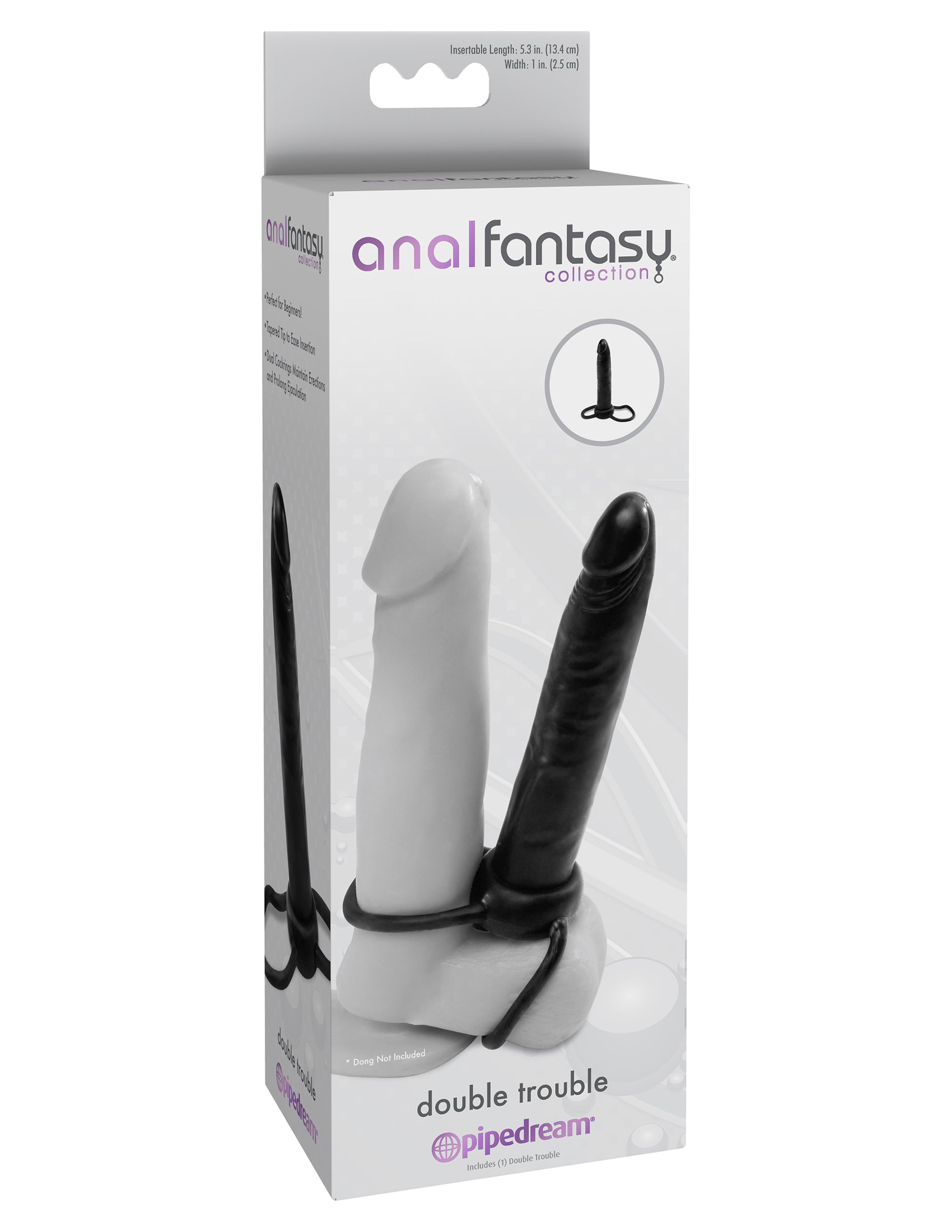 Anal Fantasy Collection Double Trouble - Black-2