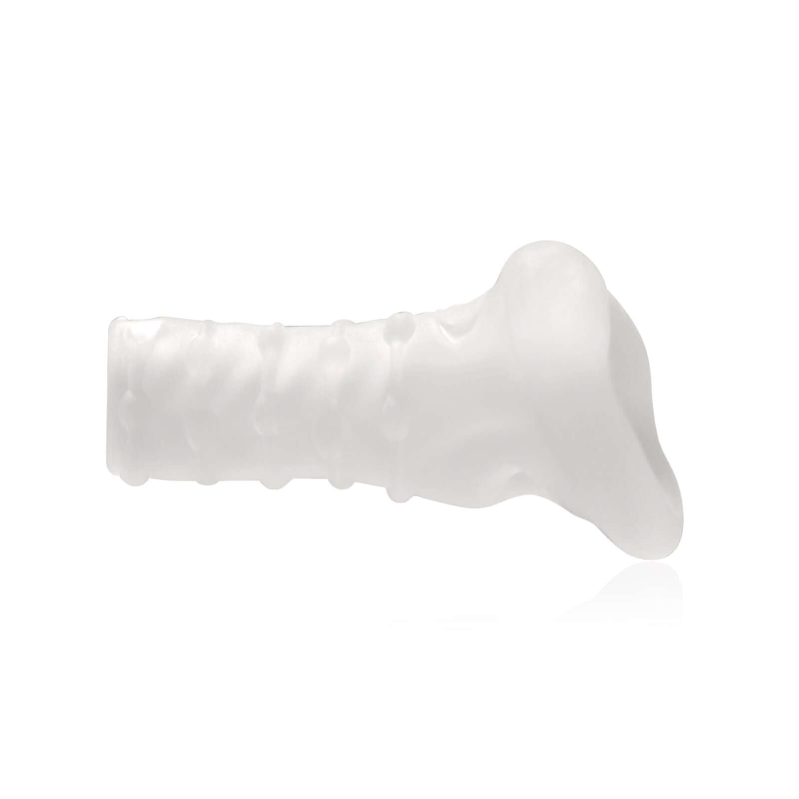 Xplay Breeder 4.0 Open Tip Sleeve - textured enhancement sleeve for added girth and stimulation during intimate moments.