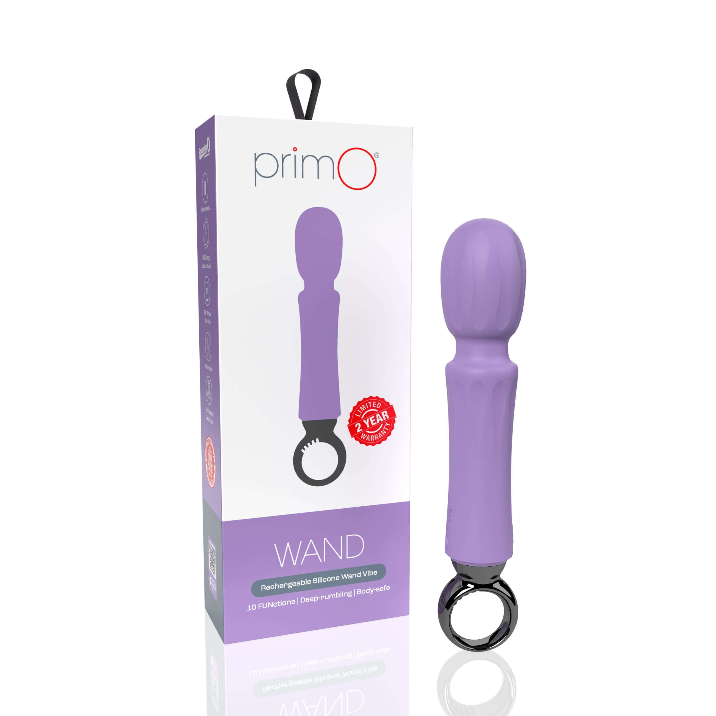 Primo Wand Rechargeable Vibe - Lilac-0