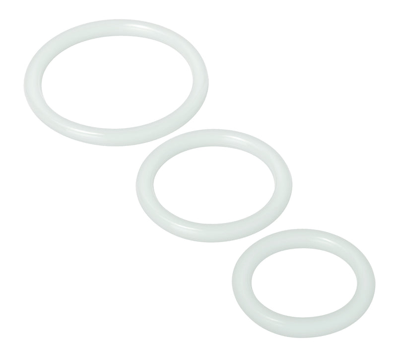 Trinity Silicone Cock Ring Set - Discover Your Perfect Fit