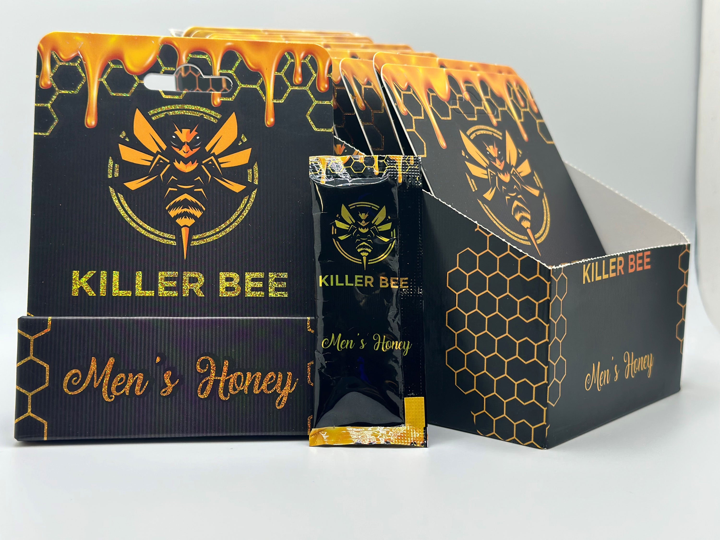 Killer Bee Honey Male Enhancer 24 Ct Display-2