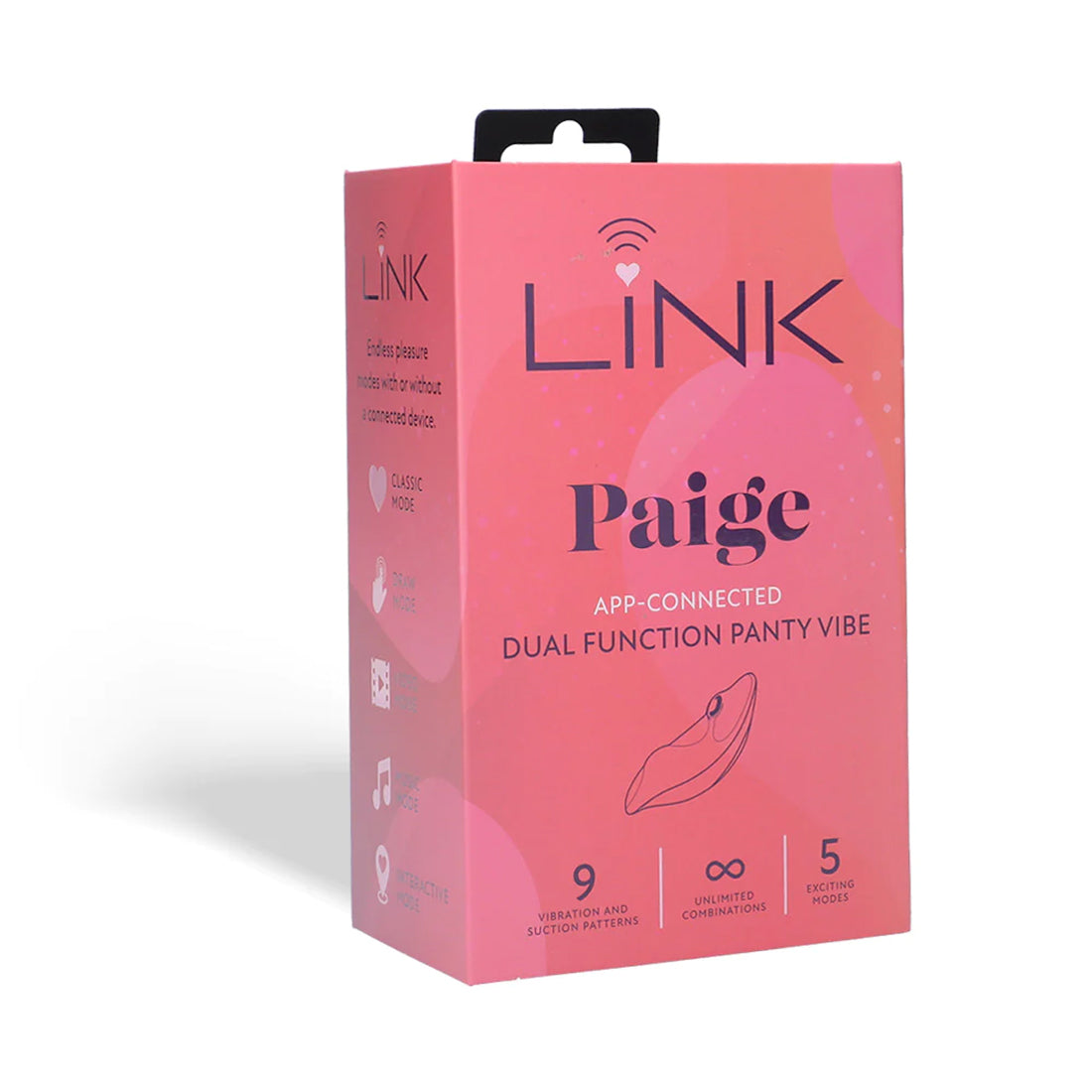 Link Paige - App Connected Dual Function Panty  Vibe - Purple-2