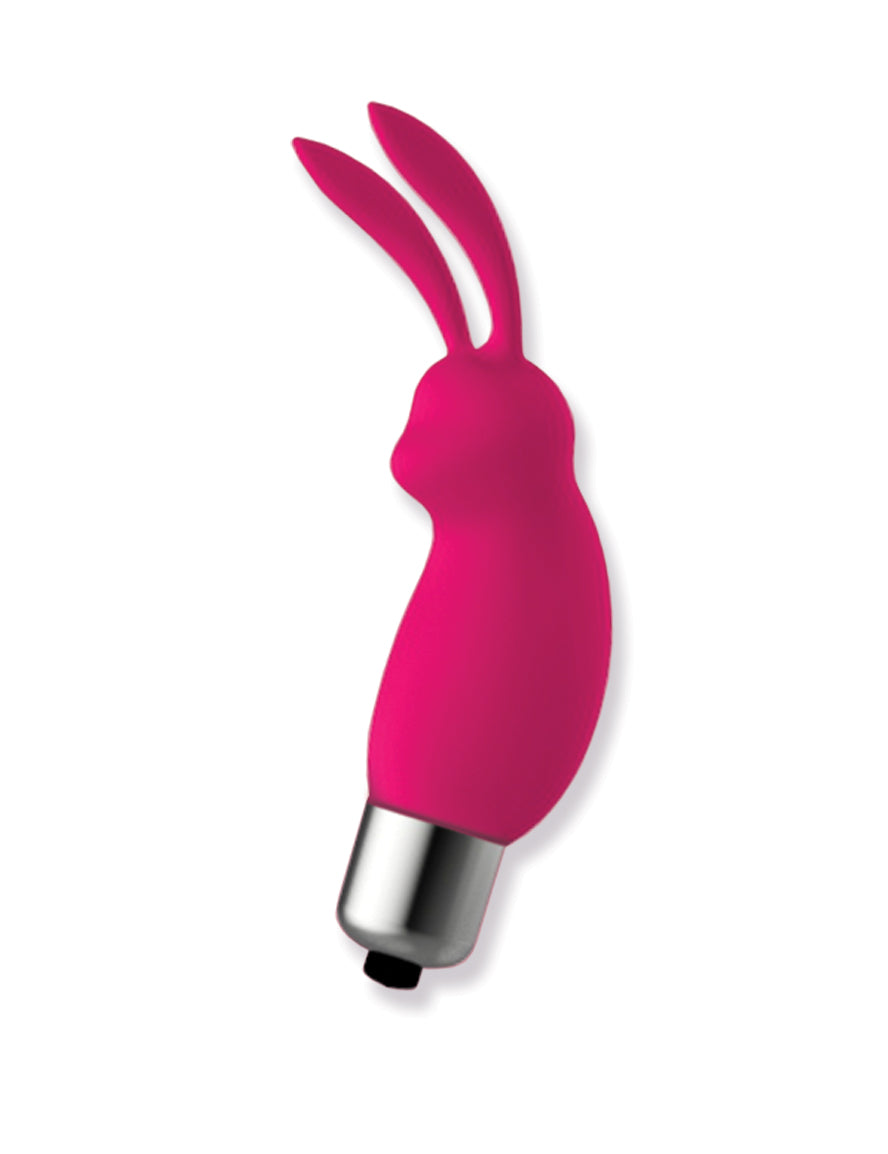 The 9's Silibus Silicone Bunny Bullet - Pink-1