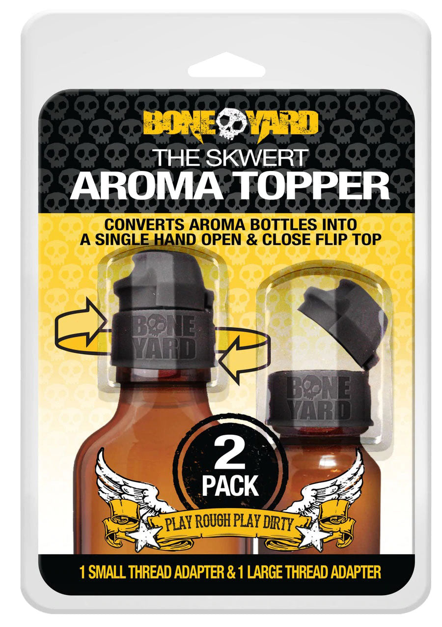 The Skwert Aroma Topper - 2 Pack - 1 Small and  1 Small and 1 Large Thread Adapter-4