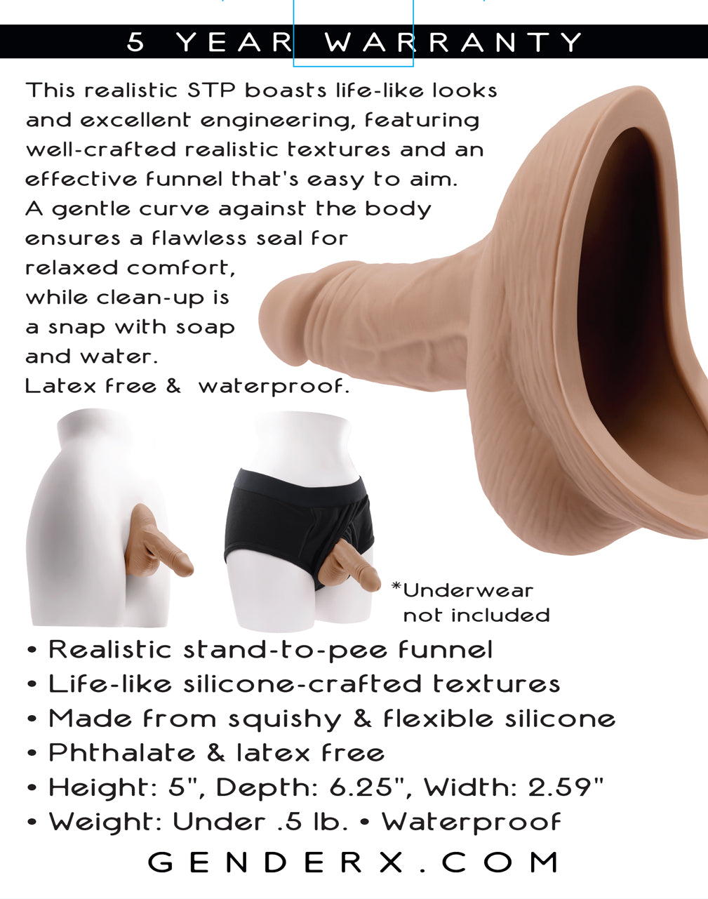 Stand to Pee Silicone - Medium-7