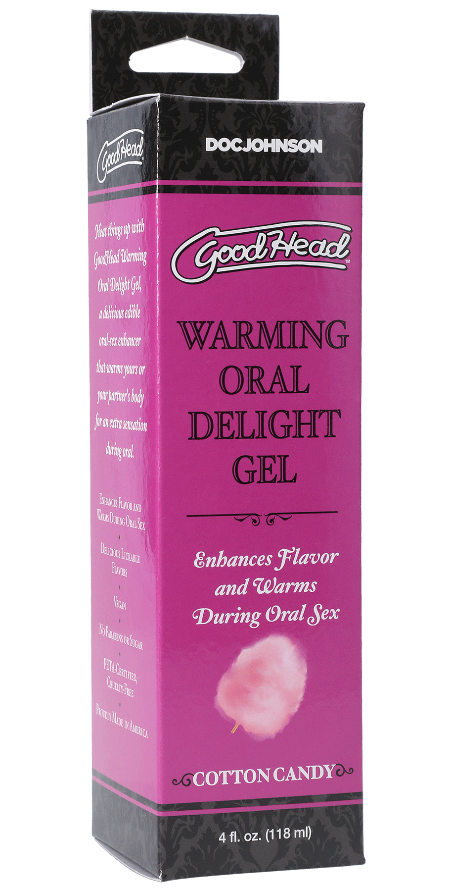 Goodhead Warming Oral Delight Gel Cotton Candy 4 Oz