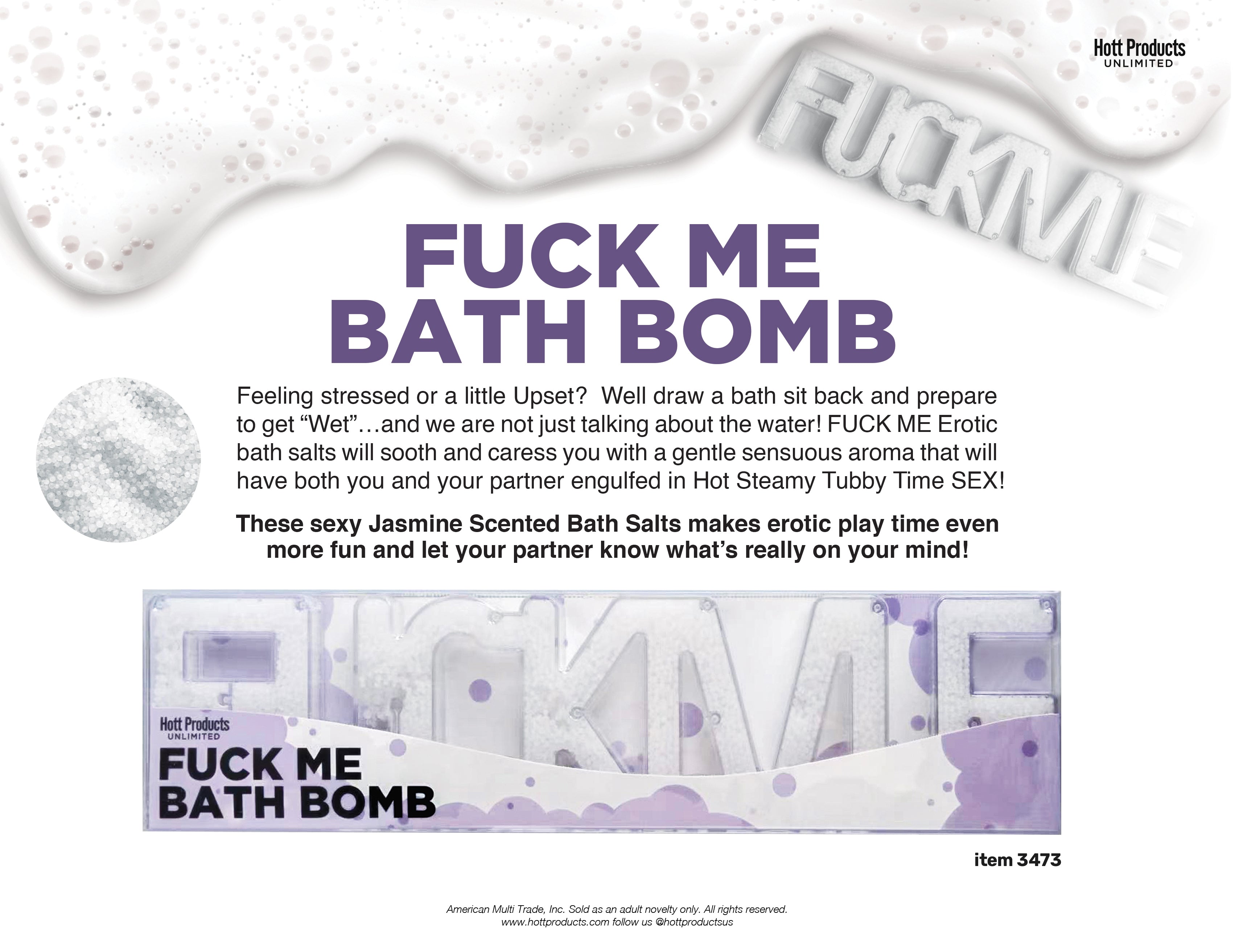 Fuck Me Bath Bomb - Jasmine