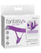 Fantasy for Her Ultimate G-Spot Butterfly Strap-on - Purple