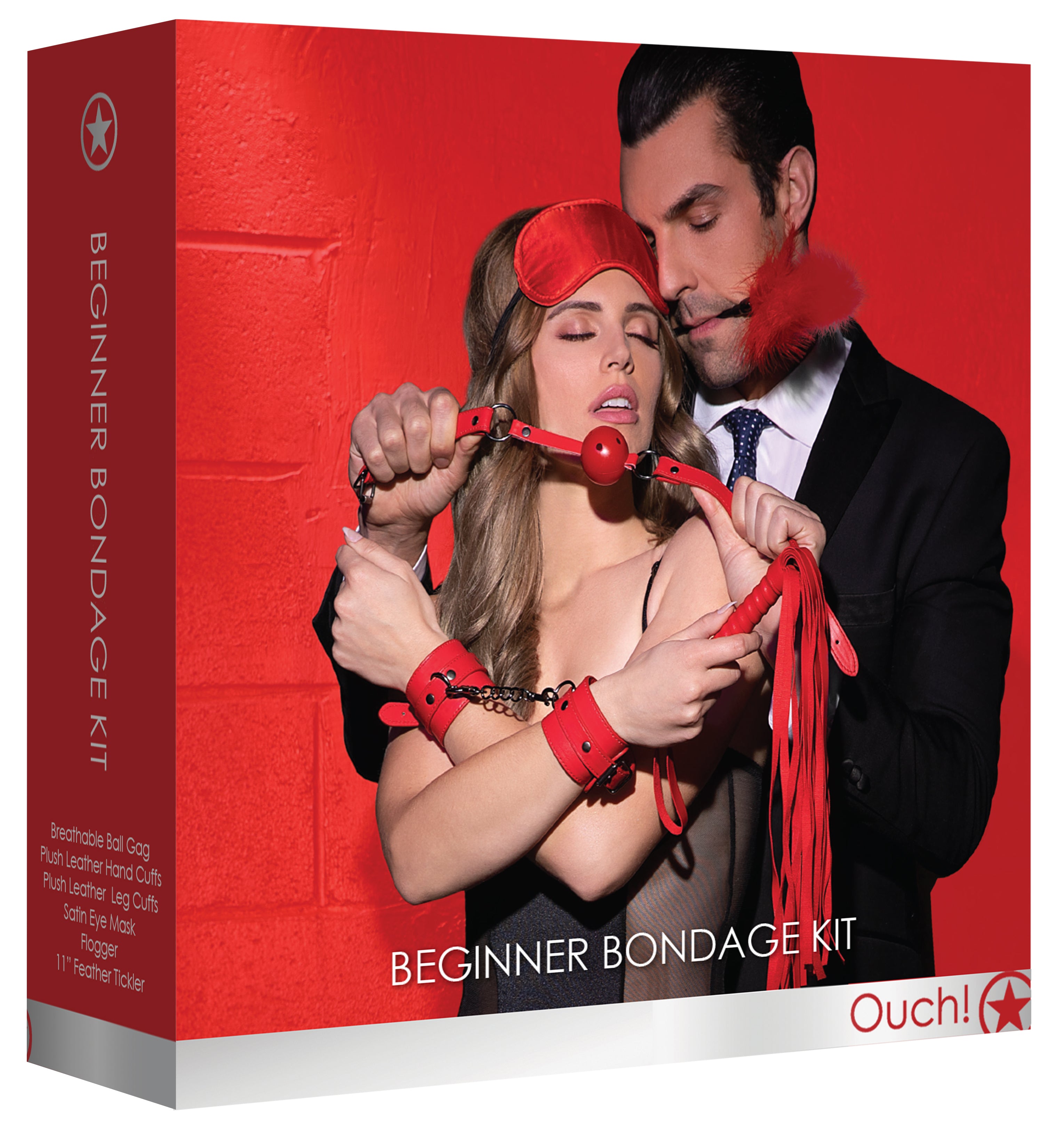 Beginners Bondage Kit - Red