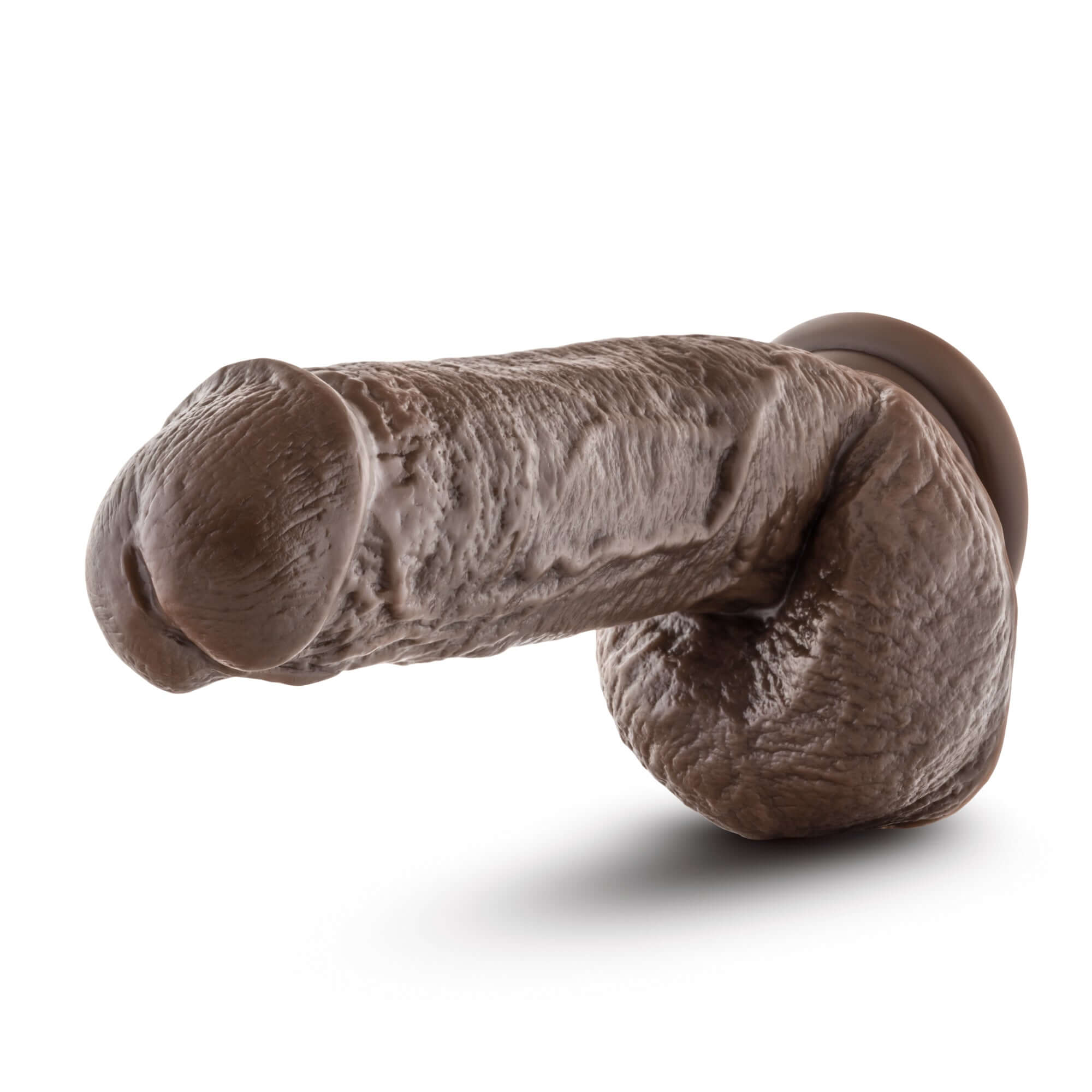 Dr. Skin's Mr. D: 8.5 Inch Thick Chocolate Dildo with Suction Base