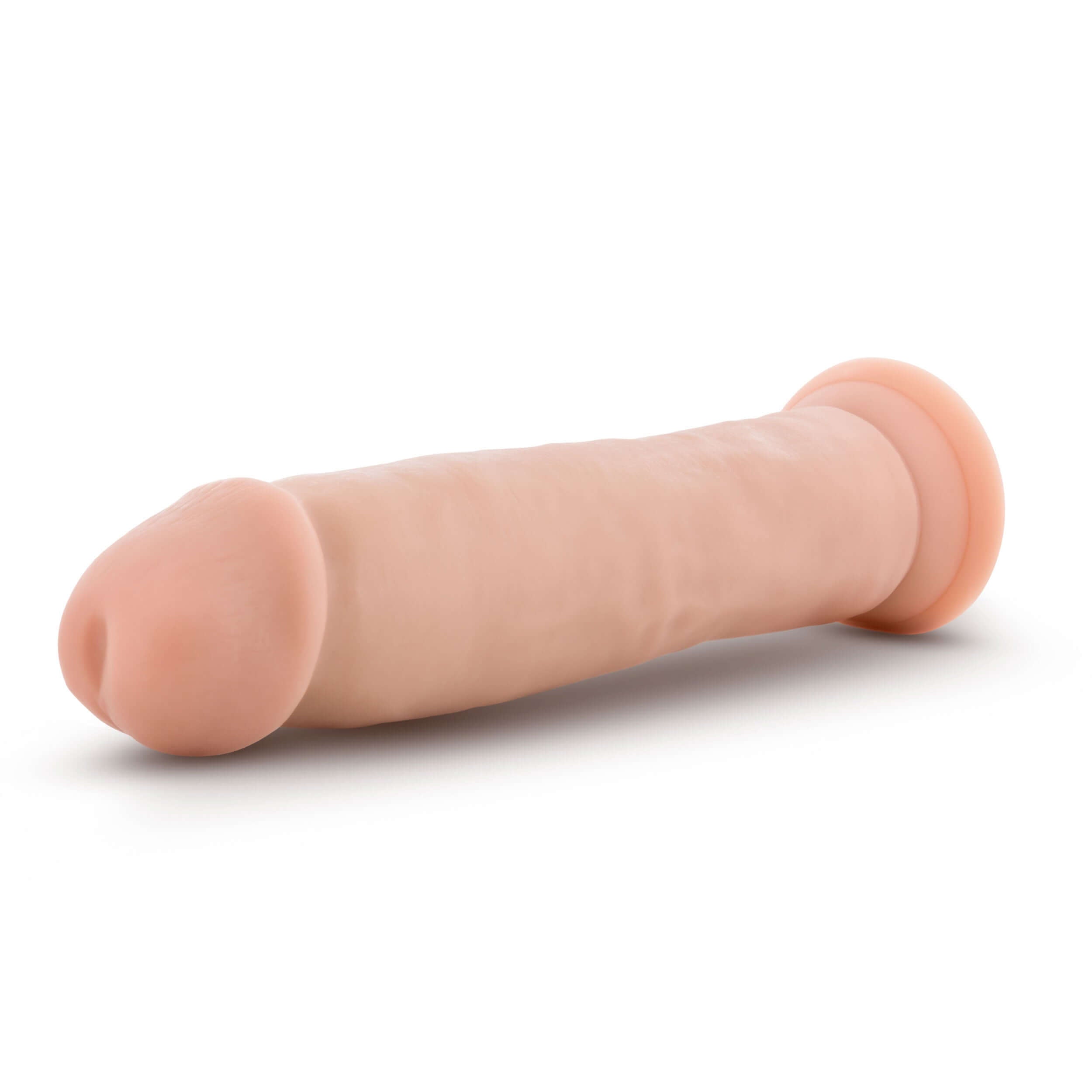 Dr. Skin Plus - 9 Inch Posable Thick Dildo - Vanilla-5