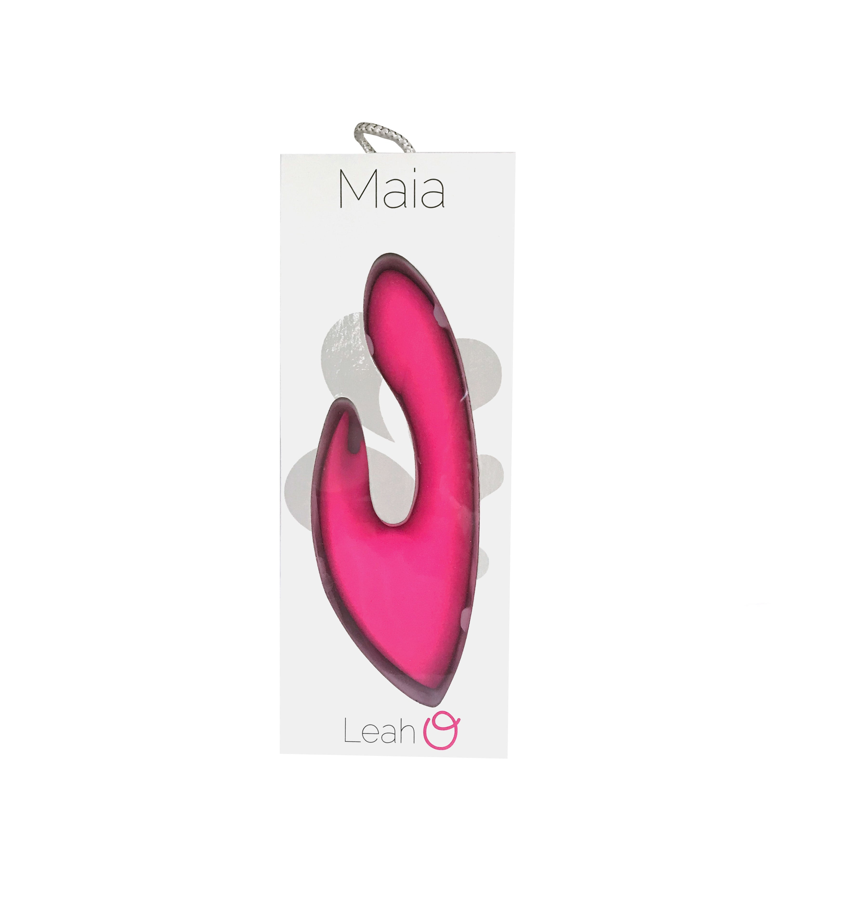 Leah USB Rechargeable Silicone 10-Function Rabbit Vibrator - Pink-1
