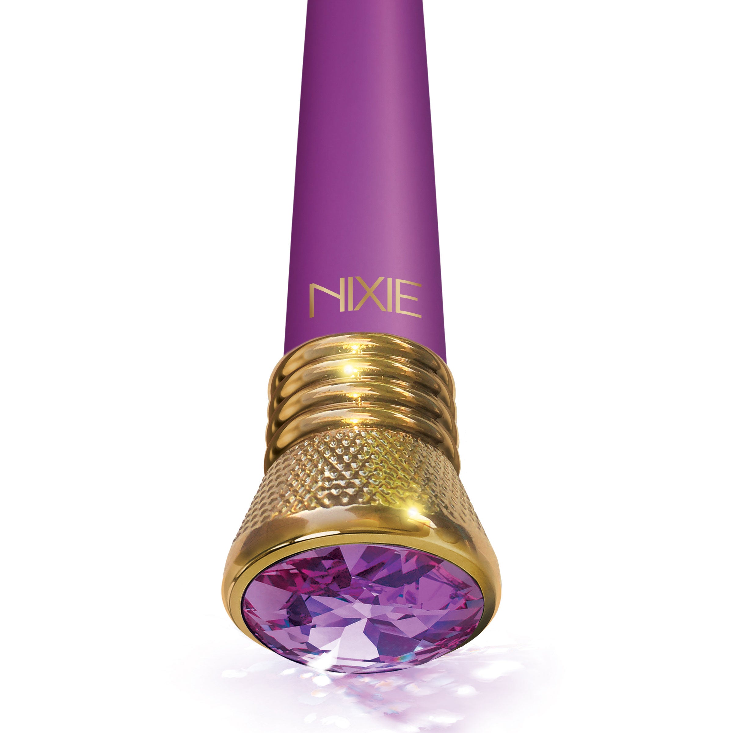 Nixie Jewel Satin Bulb Vibe 10 Function - Amethyst