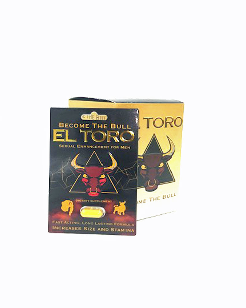 El Toro Male Enhancer 24 Ct Pill Display-1