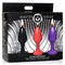 Kink Inferno Drip Candles - Black, Purple, Red-0