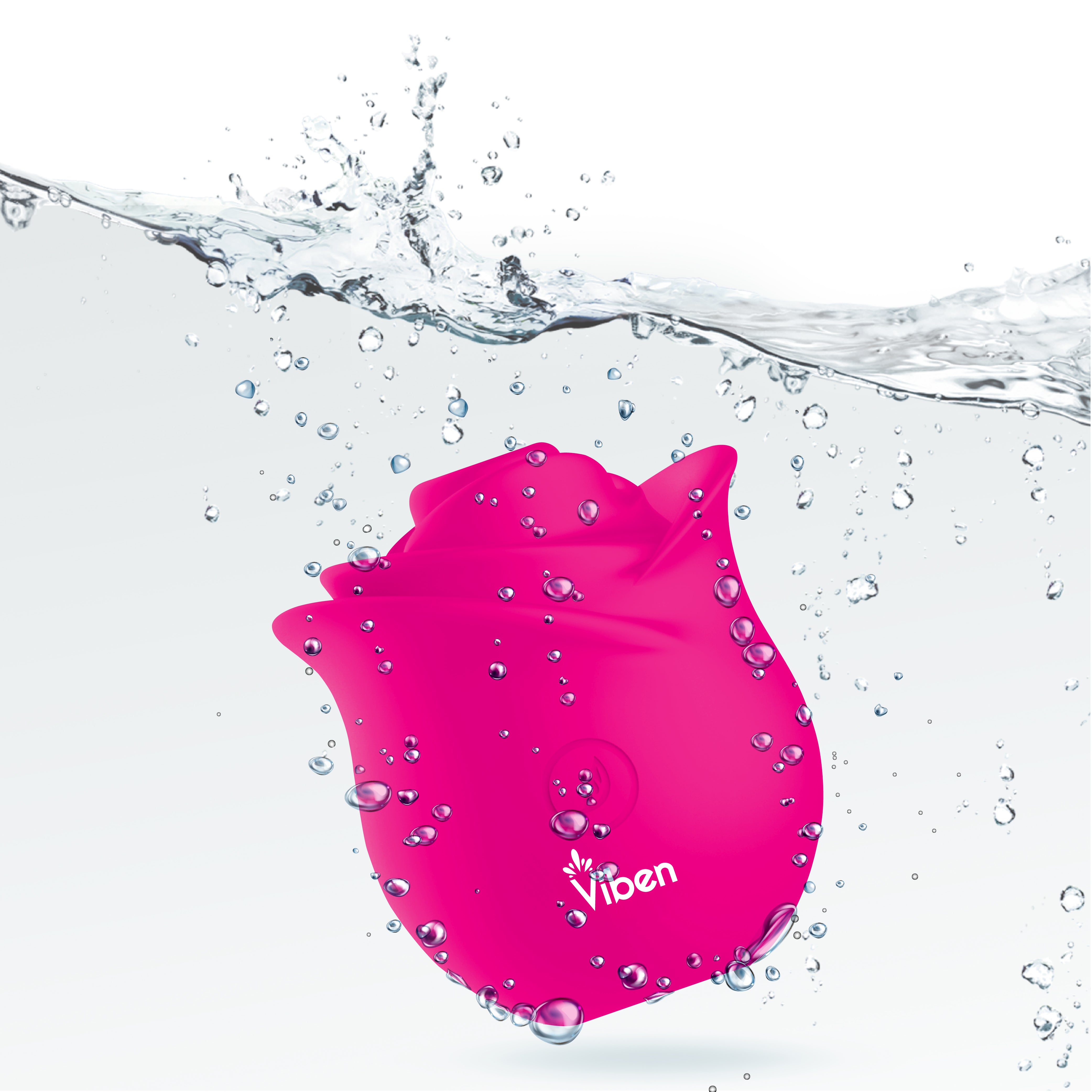 Zen Rose - Hot Pink - Handheld Rose Clitoral and Nipple Stimulator - Presale Only-6