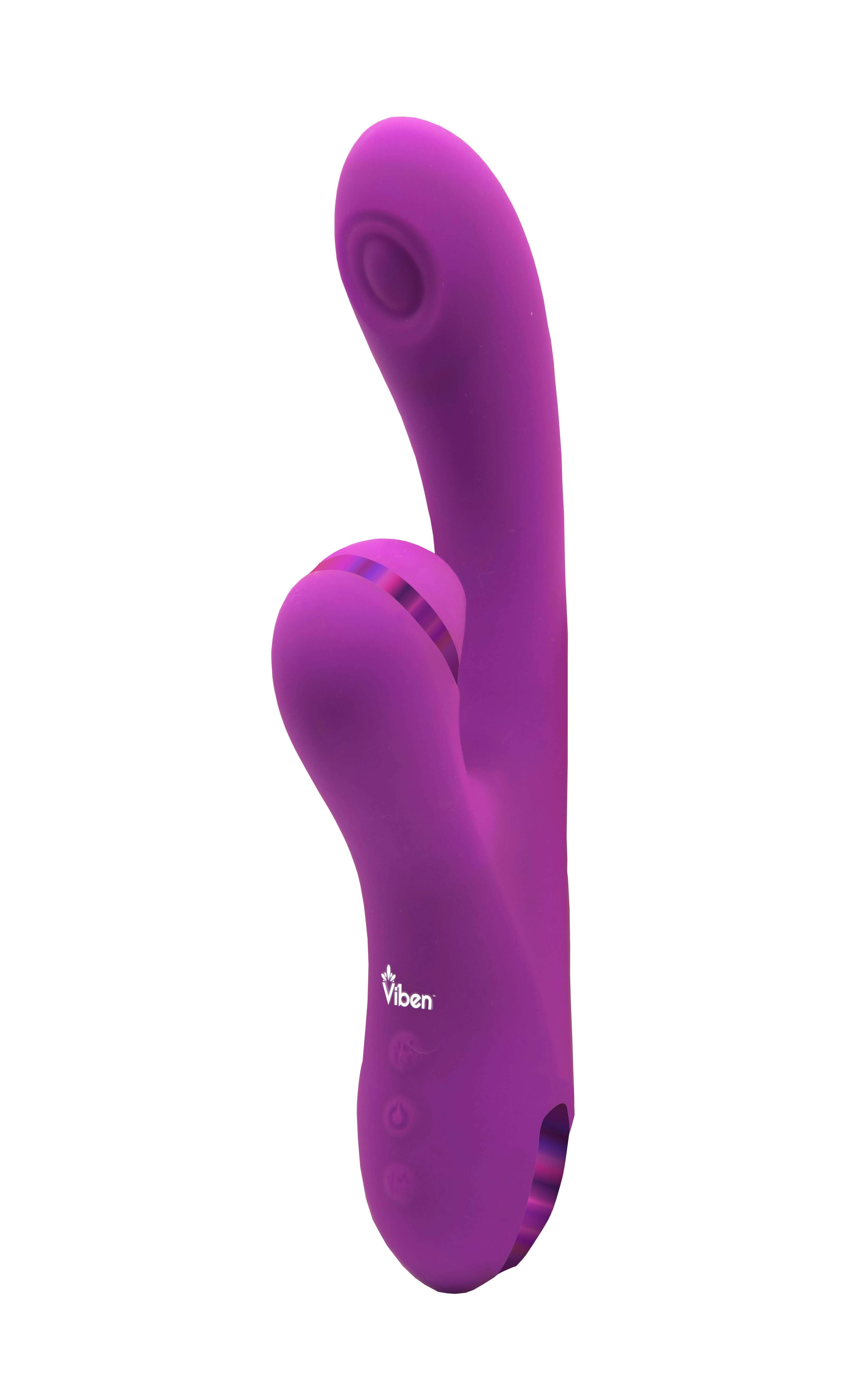 Dazzle - Berry - Rechargeable Thumping and  Suction Rabbit