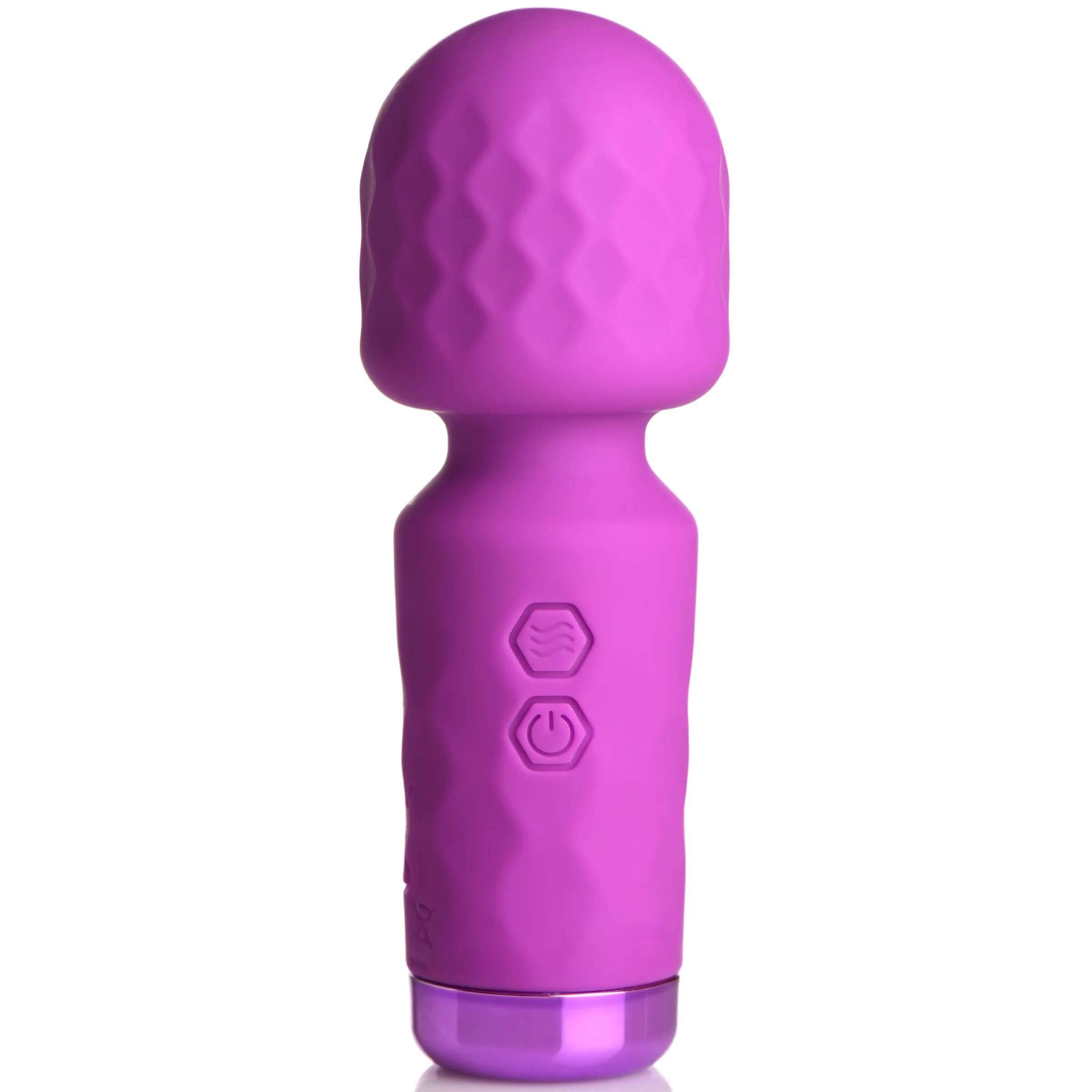 10x Mini Silicone Wand - Purple-6
