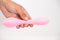Harmonie Rechargeable Remote Silicone Bendable  Vibrator - Pink-1