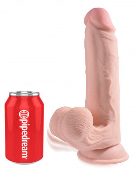 9 Inch Triple Density Cock With Swinging Balls