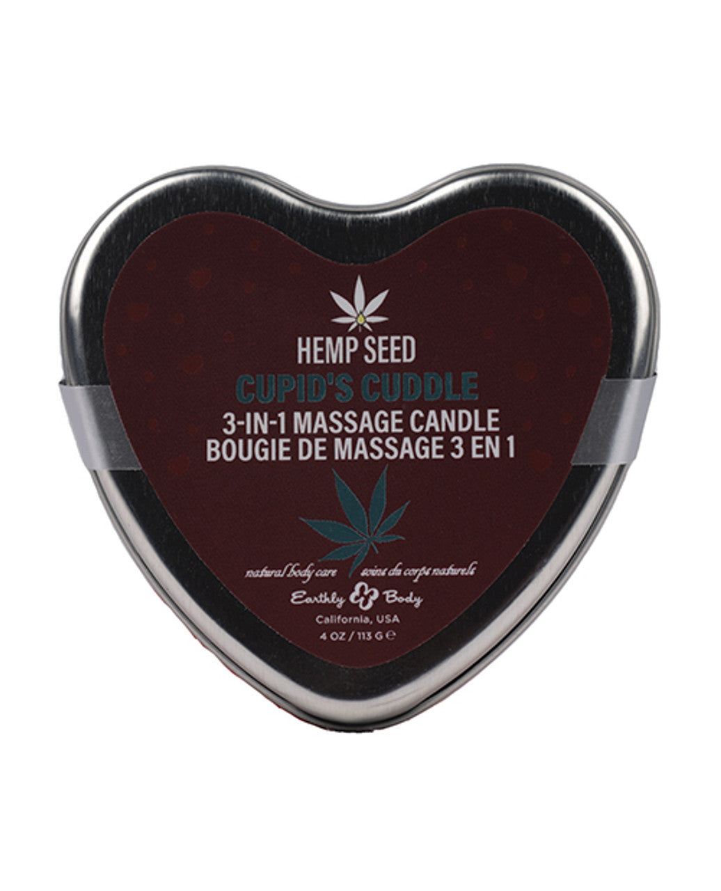 Hemp Seed 3-in-1 Valentines Day Candle - Cupid's Cuddle 4 Oz-1