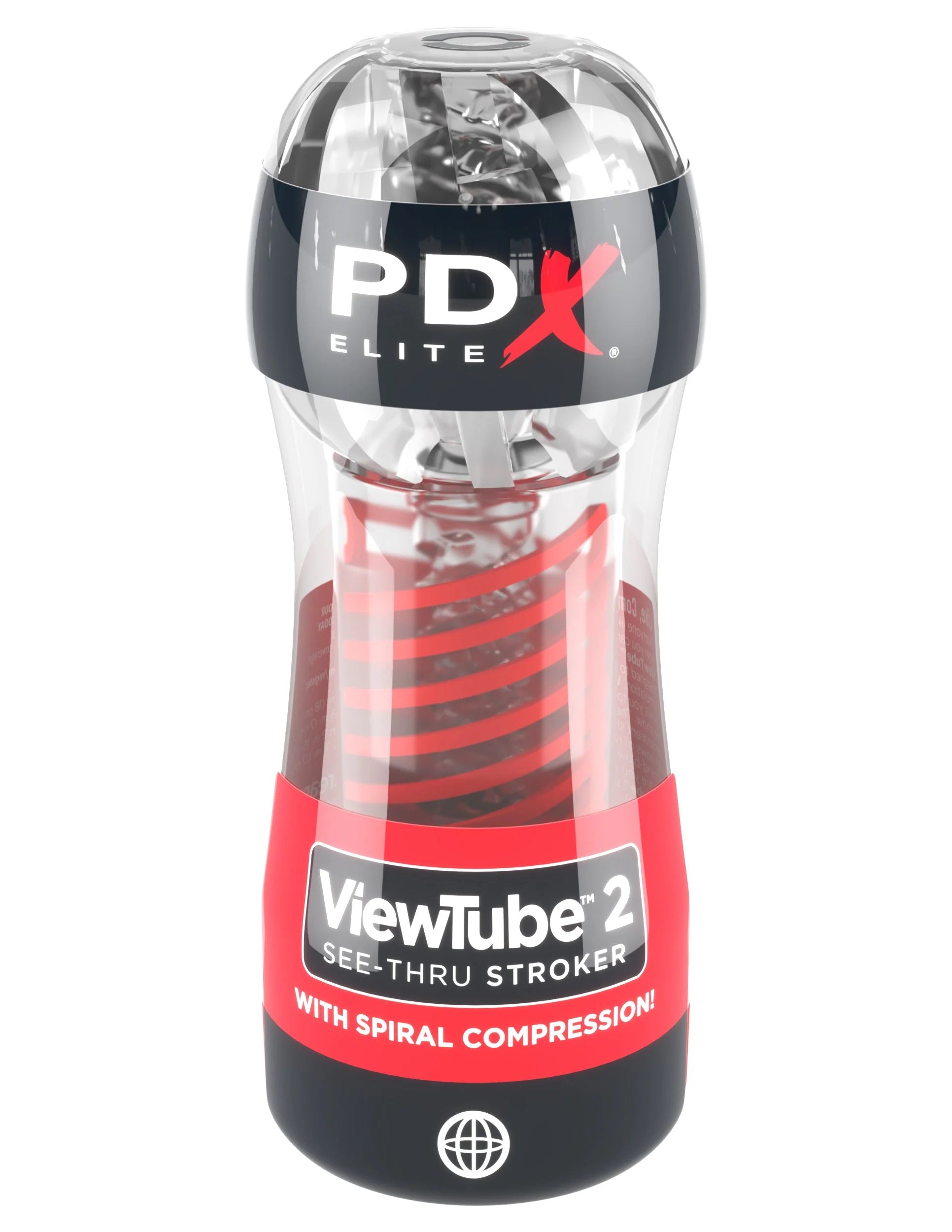 Pdx Elite Viewtube 2 Stroker - Clear-0