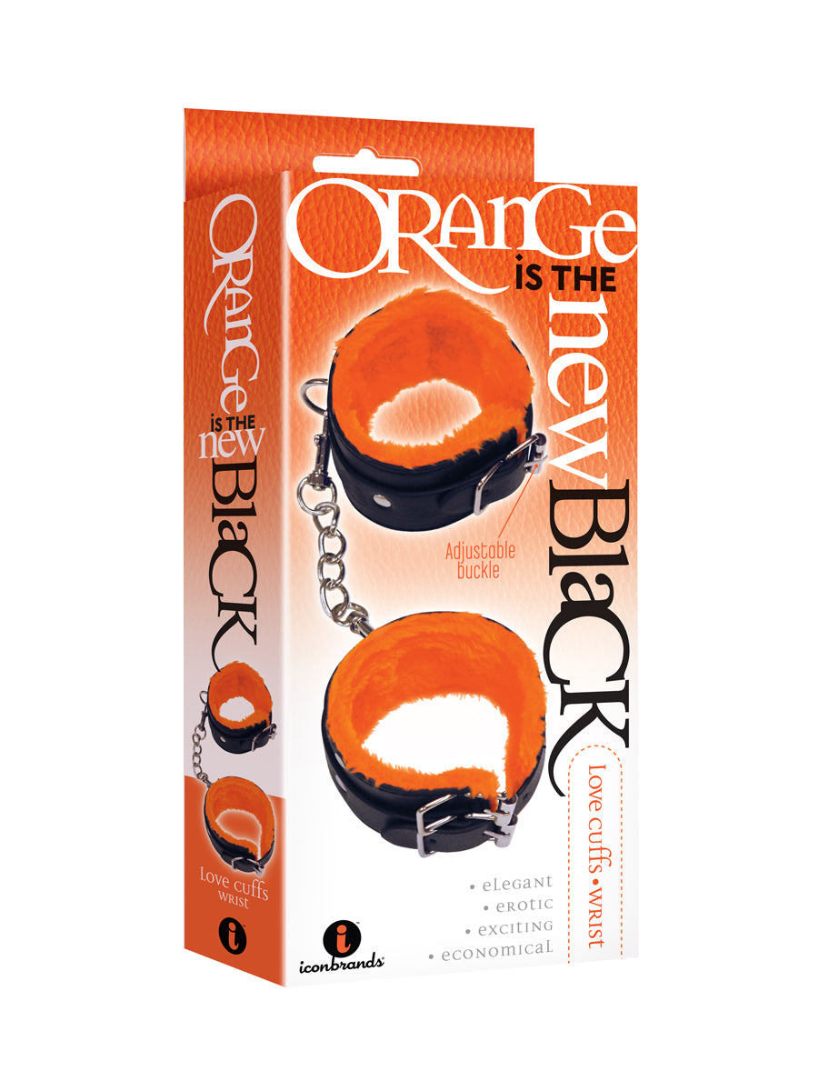 The 9's Orange Is the New Black Love Cuffs Wrist - Black-1
