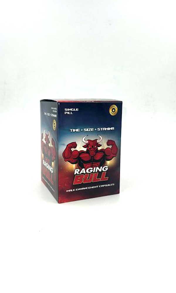 Raging Bull Male Enhancement Pills - 24 Ct Display