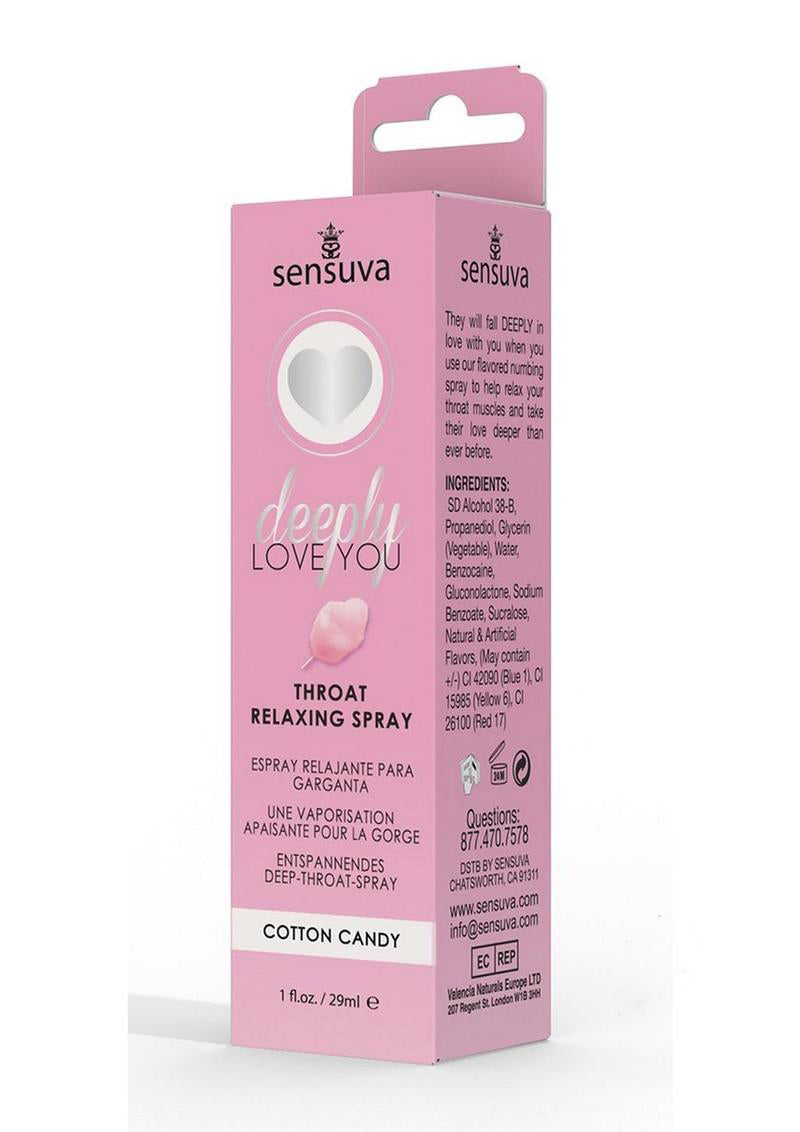 Deeply Love You Throat Relaxing Spray - 1 Fl. Oz.  - Cotton Candy-0