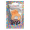 Foil Pack Vibrating Ring - Orange