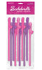 Bachelorette Party Favors 10 Dicky Sipping Straws - Pink &amp; Purple