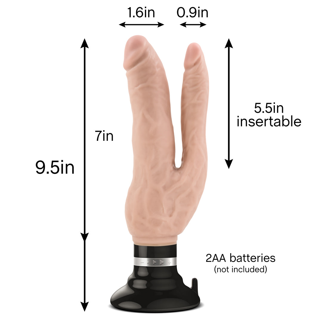 Dr. Skin Cock Vibes Double Vibe - Beige-5